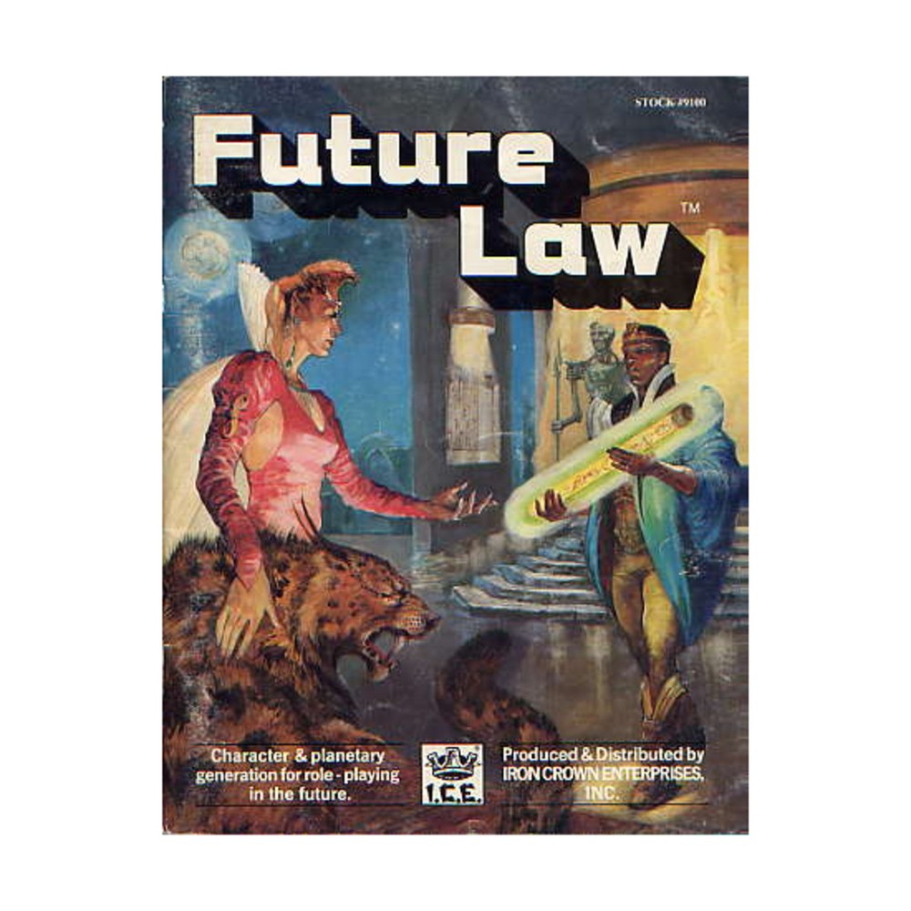 ICE Space Master 1st Ed Future Law VG+