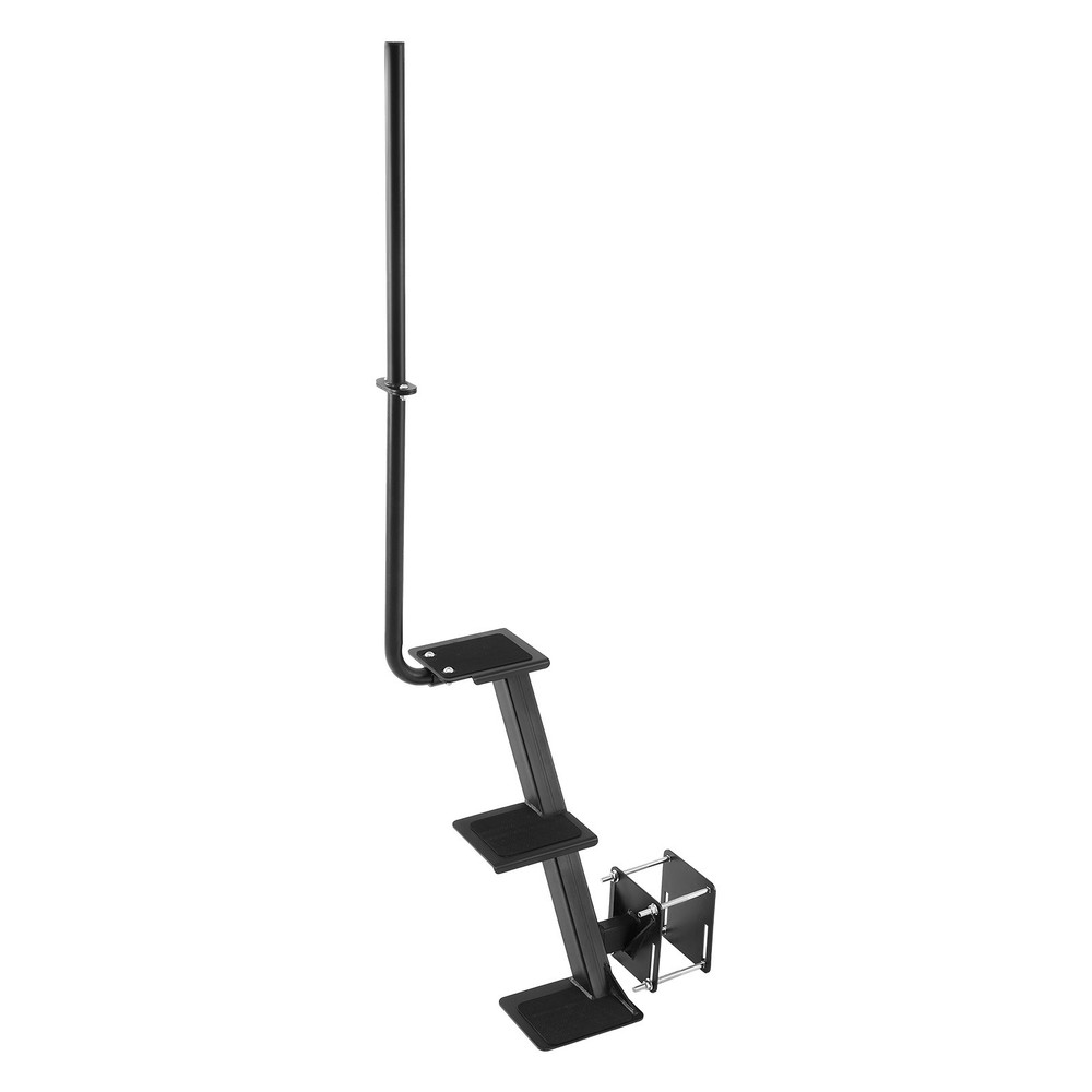 Uimoso Durable Boat Trailer Steps with Handle - 3-Step Side Mount Design