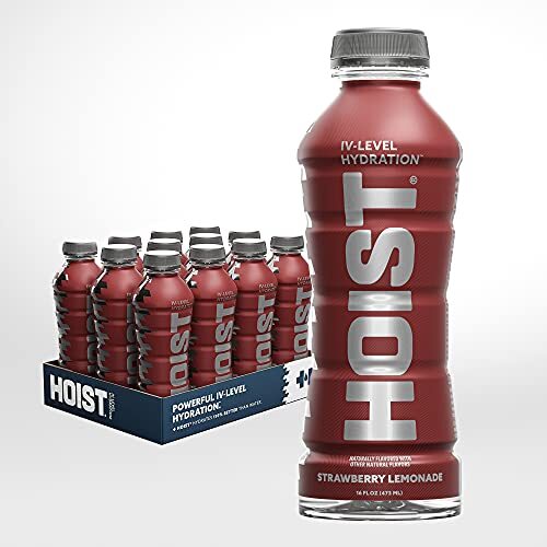 HOIST Premium Hydration Electrolyte Drink, Powerful IV-Level Hydration, Straw...