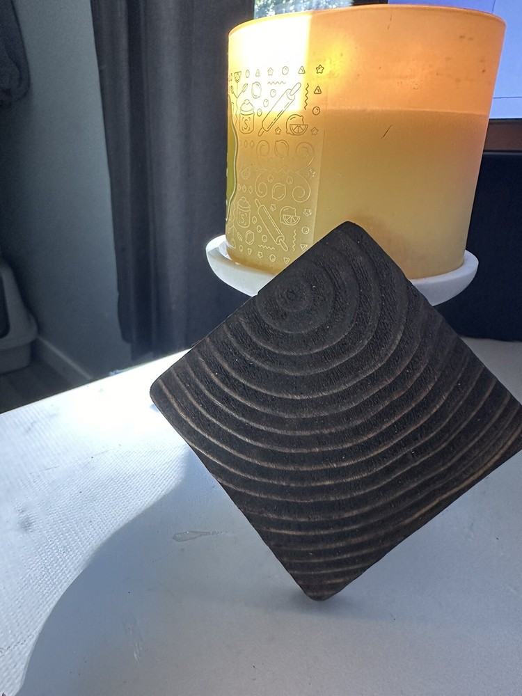 handmade wooden coasters
