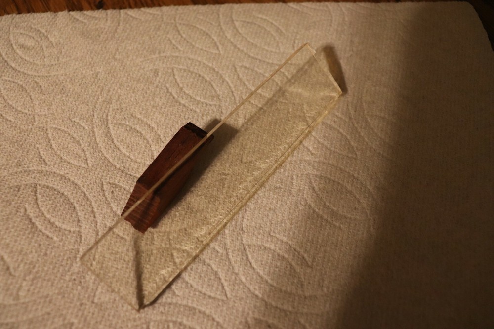 Ceramic Glass Platen 1" x 8"