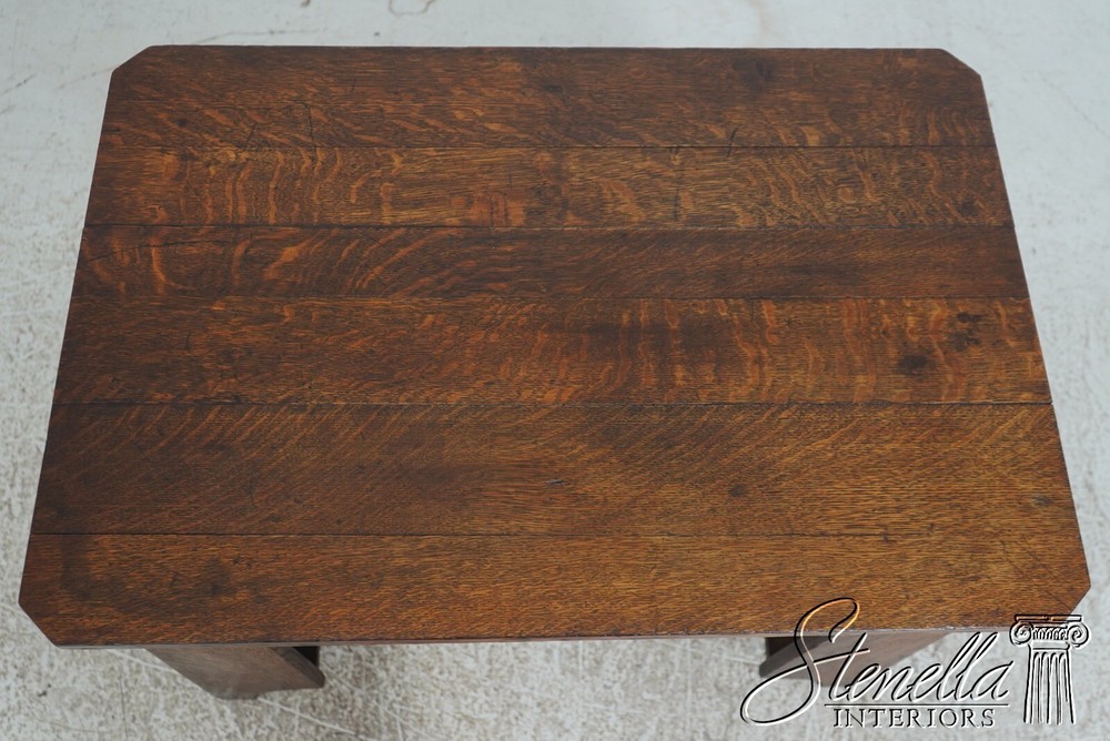 F68325: CHARLES LIMBERT Attributed Mission Oak Vintage Desk
