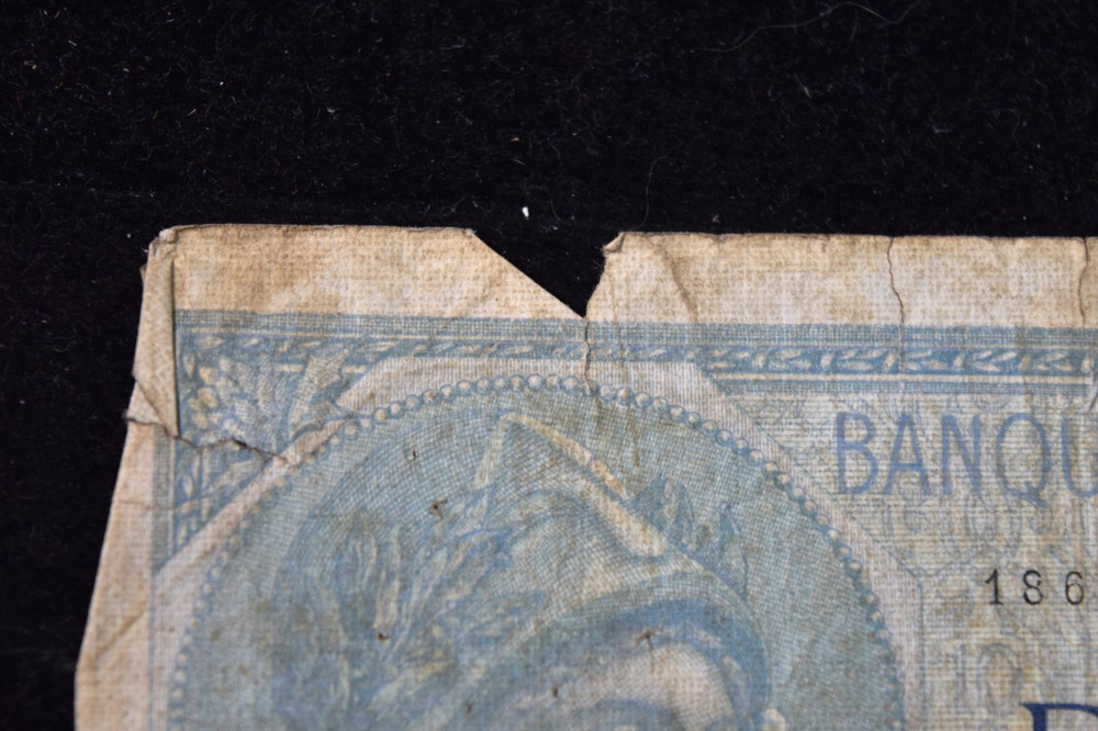 FRANCE 1939 10 FRANCS CURRENCY NOTE