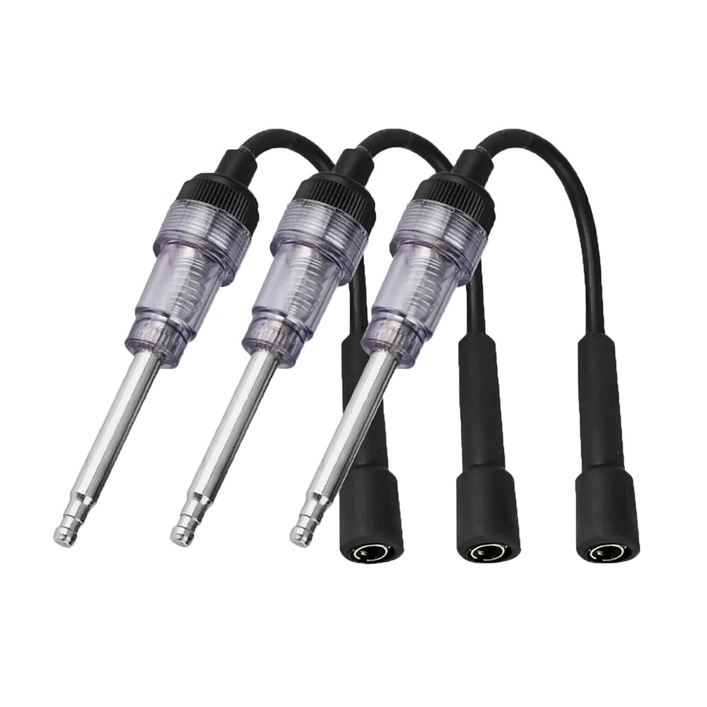 3x Spark Plug Tester Ignition Coil Engine System In Line Diagnostic Test Tools