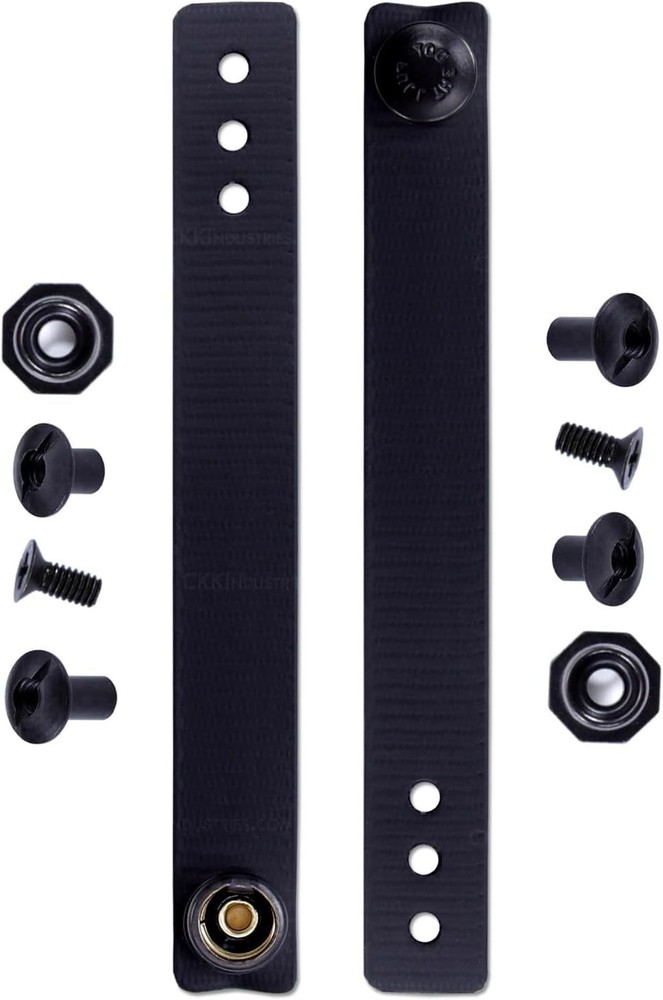 IWB Soft Belt Loops - w/Heavy Duty Rubberized Nylon Pull-The-Dot Security Sna...