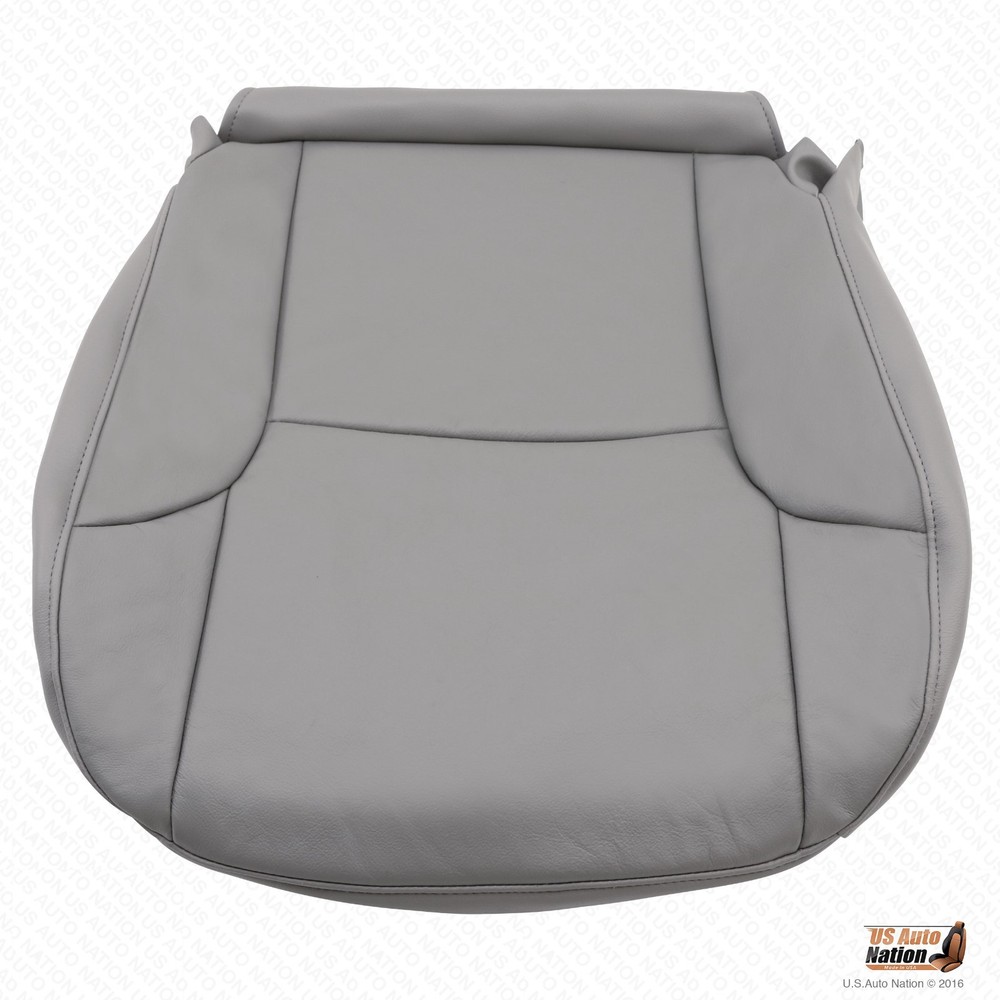 Driver Bottom Replacement Leather Cover Gray For 2004 2005 2006 Toyota 4Runner