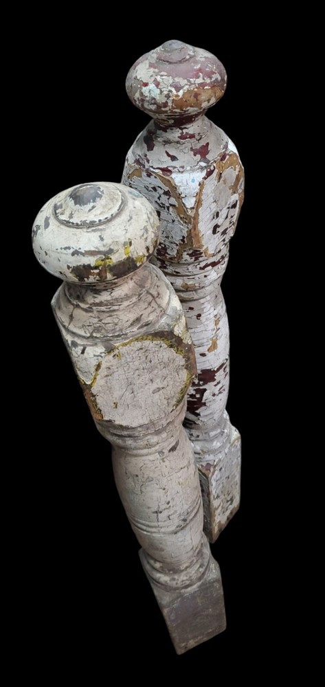 Pair Of Newel Posts *GAM0200