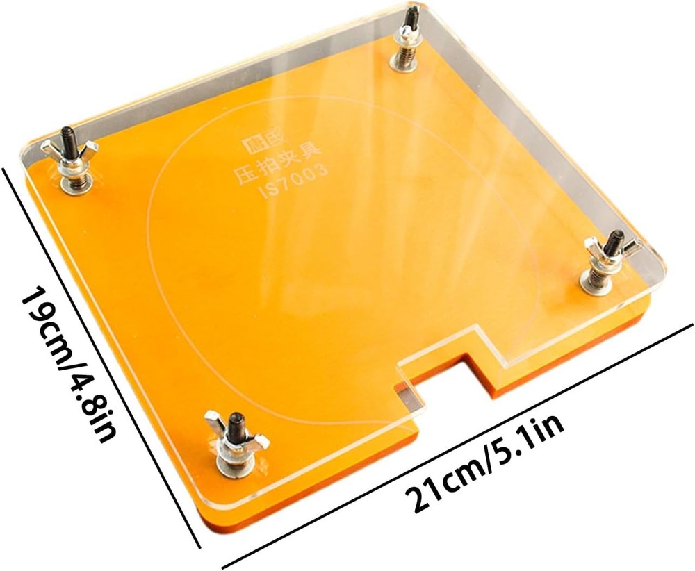 Table Tennis Paddle Press Tool – Precision Pingpong Racket Press Balancer