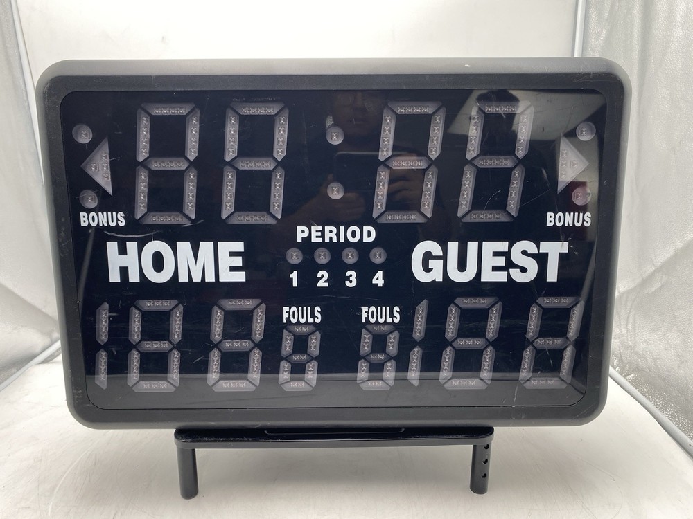 MacGregor 1240580 Electronic Scoreboard Timer Scorer w/ Remote | No AC Adapter