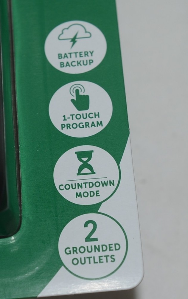 Utilitech 5474523 Outdoor 24 Hour Digital Timer Plug In