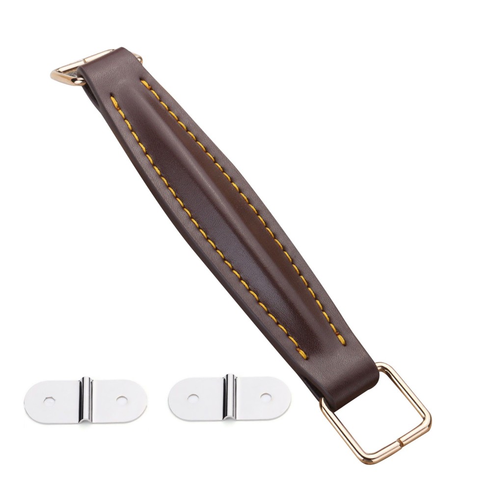 Guitar Leather Handle With Fitting For Marshall Amp AS50D AS100D Coffee H