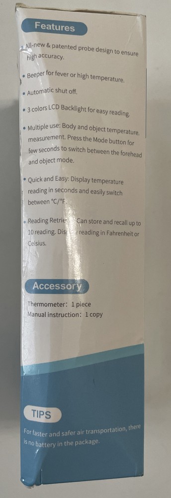 Bionso Non-Contact Forehead Thermometer