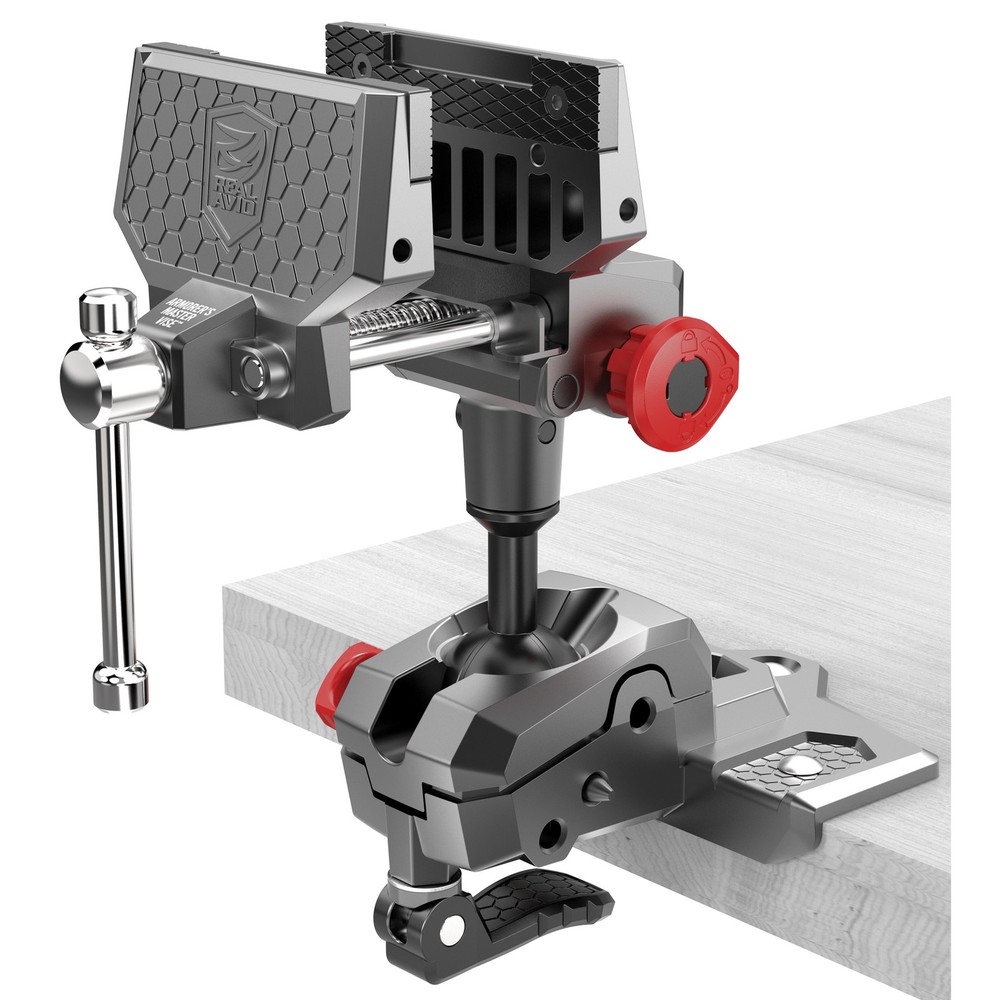 Real Avid Master Gun Vise Multi-Axis Bench Mount 360 Degree Articulation