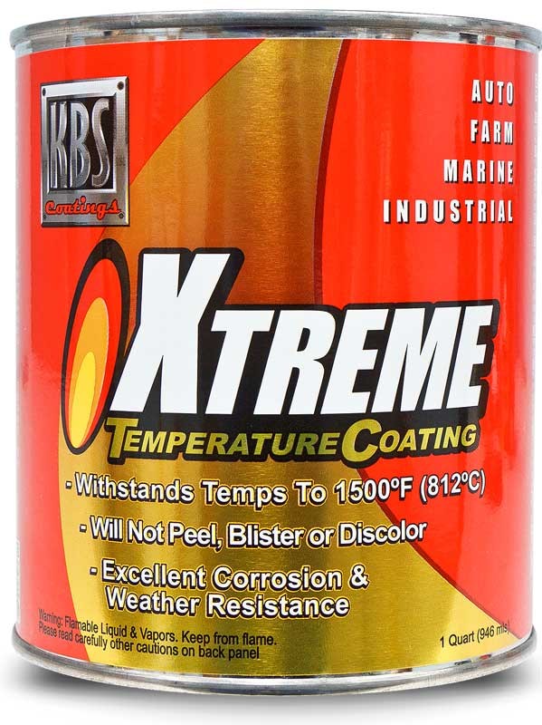 KBS XTC Xtreme Temperature Coating; Quart; Off White