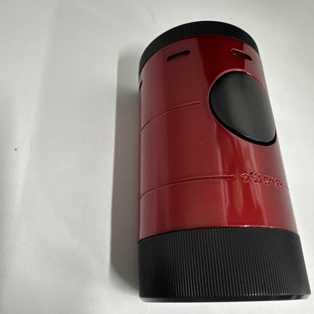 Xikar Volta Quad Flame Table Top Lighter Red - 569RD - New