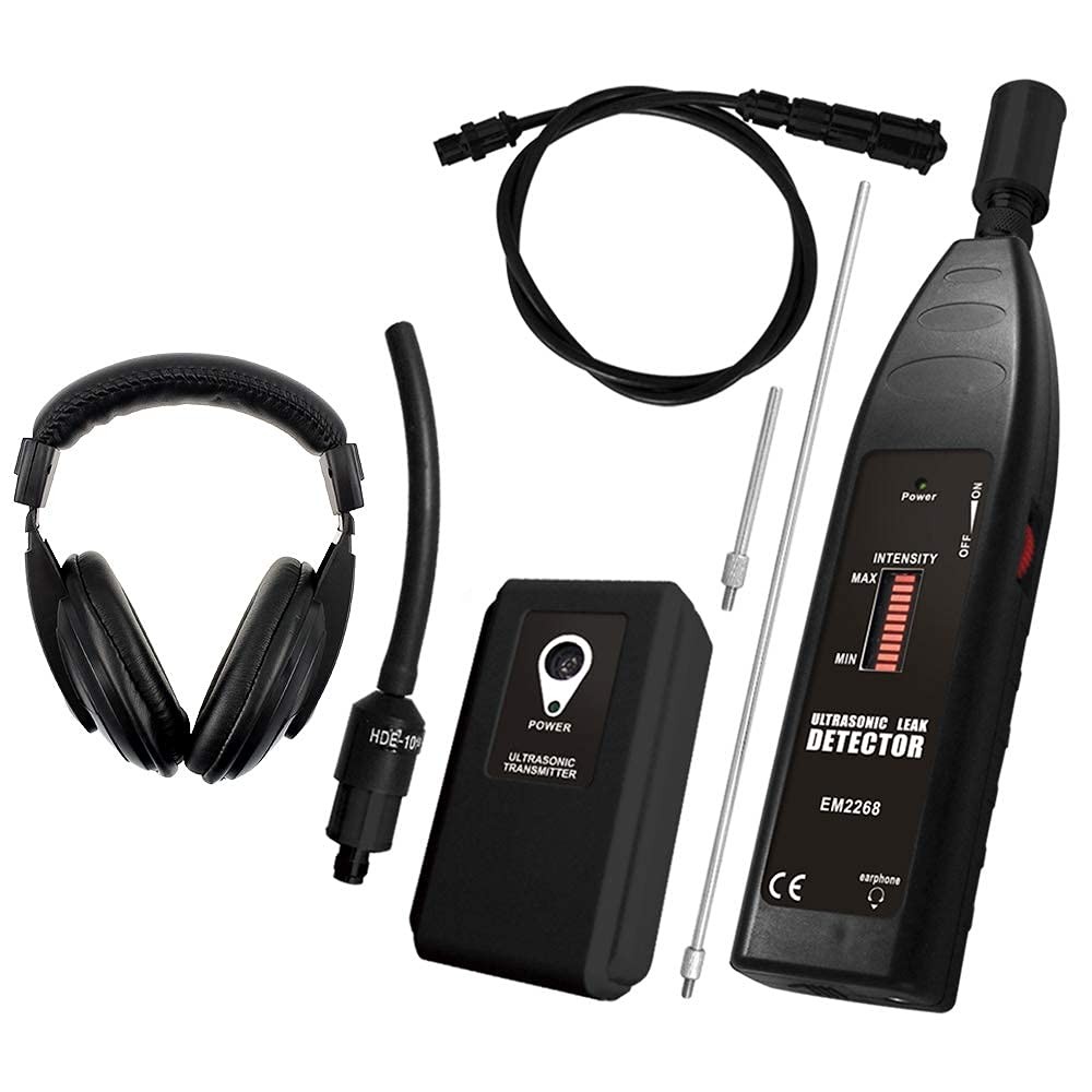 Pro Ultrasonic Leaking Detector Transmitter Auto Noise Finder, Electronic Ste...