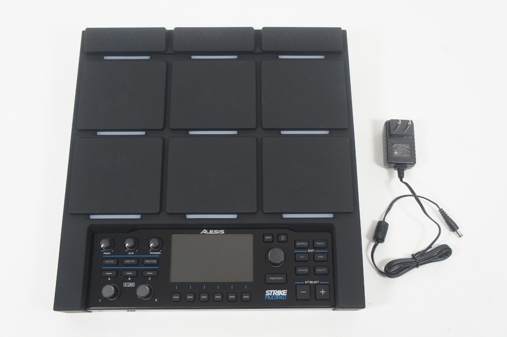 Alesis Strike Multipad Sampler Electric Drum Percussion Sample Pad w/ PSU