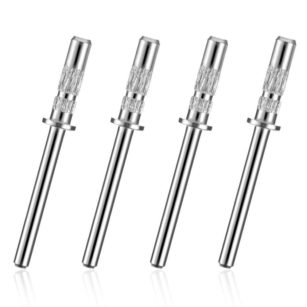 4Pcs Small Mandrel Nail Bit 3mm Mini for Sanding...