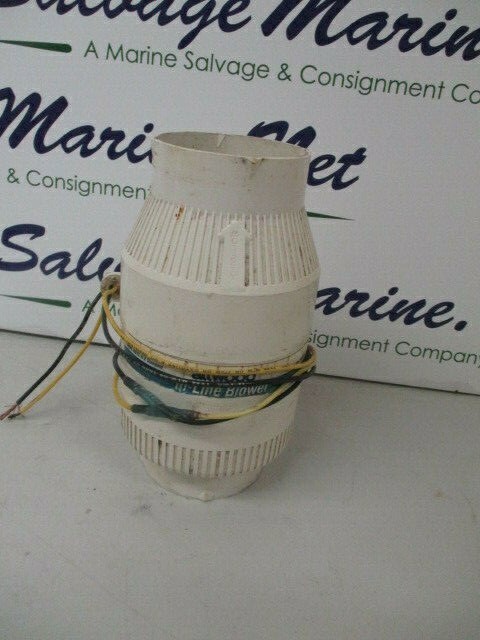 Attwood 3" Inline Bilge Blower - 12V DC - White