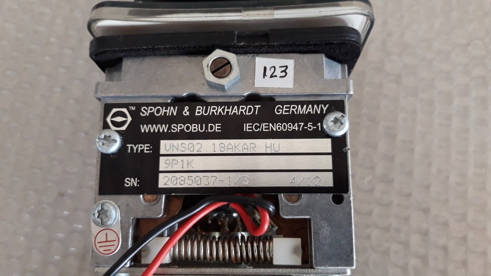 Spohn & Burkhardt VNS02 18AKAR HU Joystick Controller