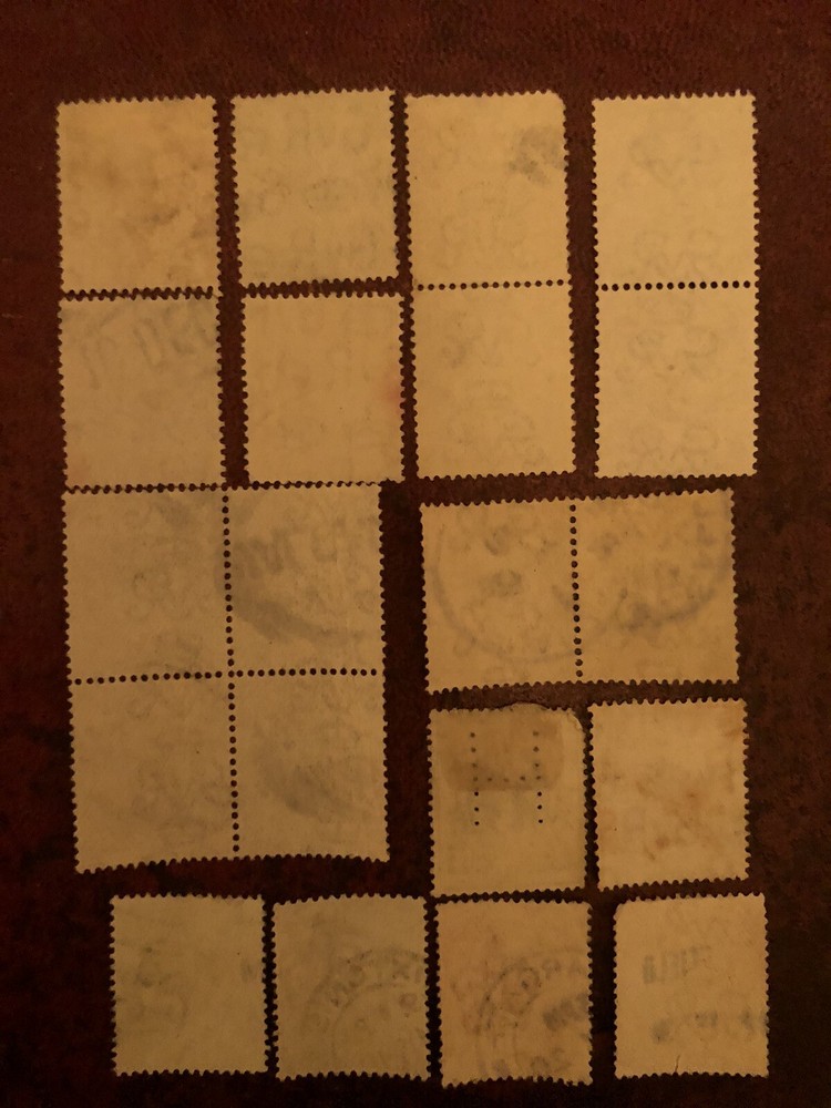 George V stamps x 20.. great condition 1910-128
