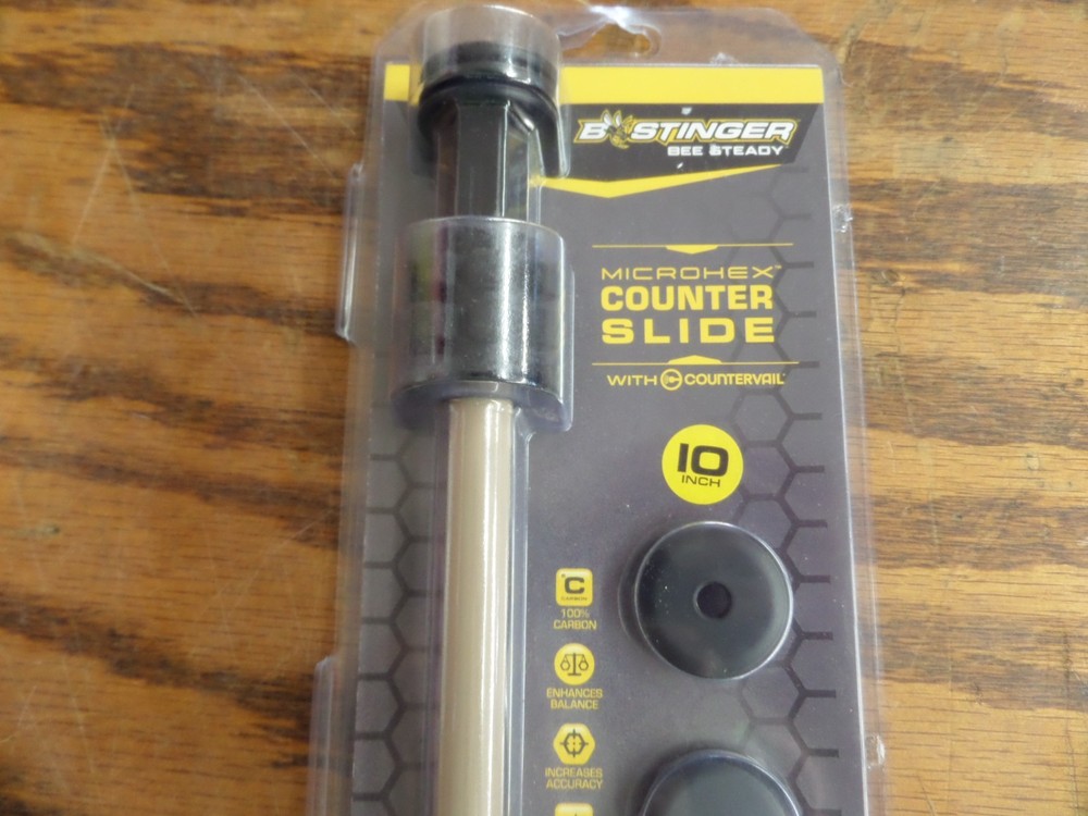 Bee Stinger MicroHex 10" Counter Slide Stabilizer w/countervail TAN
