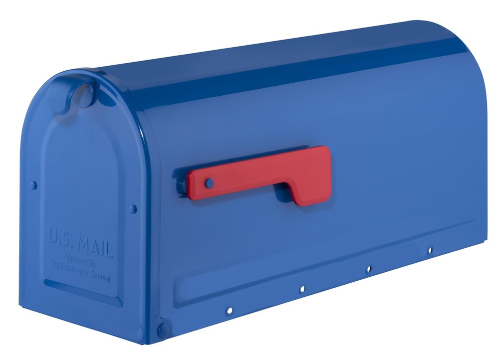 7600BE MB1 Mailbox, Medium, Blue