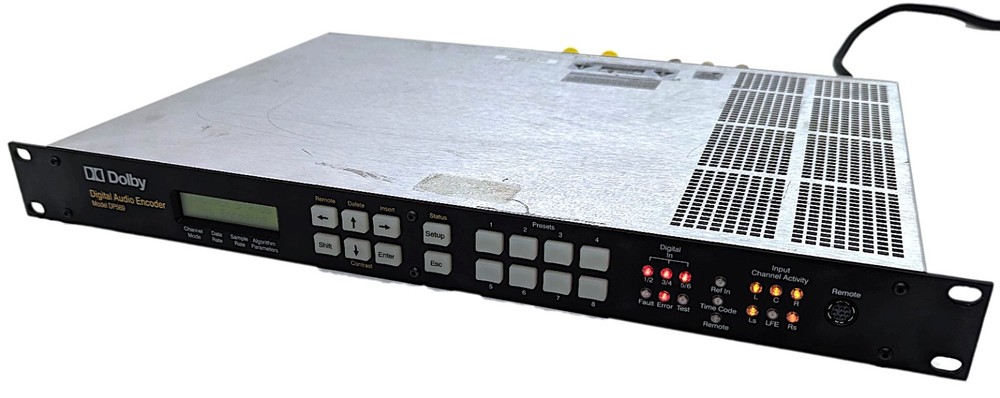 Dolby DP569 Multichannel Digital Pro Audio Encoder AC-3 DTV DP 569 1U Rackmount