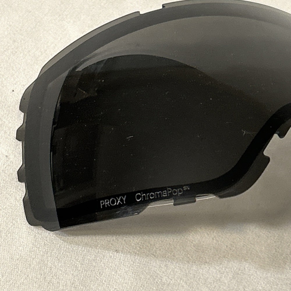 Smith Goggle Replacement Lens Proxy ChromaPop Medium Fit Sun Black Mirror
