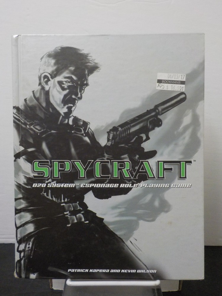 C0914 AEG Spycraft "D20 System Sourcebook" RPG Supplement Book (See Cond)
