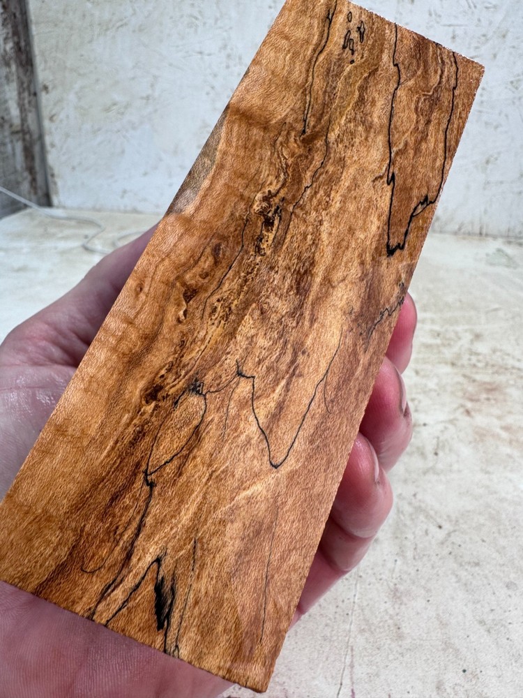 Stabilized Spalted Maple Knife Block or Turning Blank | Oversized | SSM 231