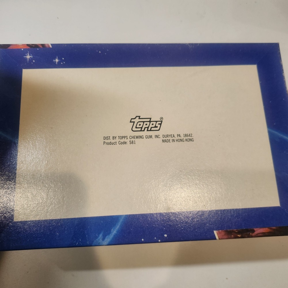1982 Topps E.T. Movie Candy Head Display Box - Empty Box (with tray holder)