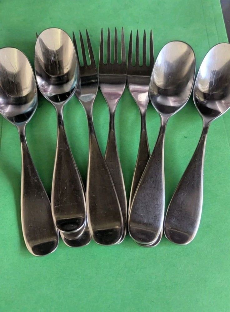 8 Pieces Trend Pacific Octo Stainless Flatware Japan