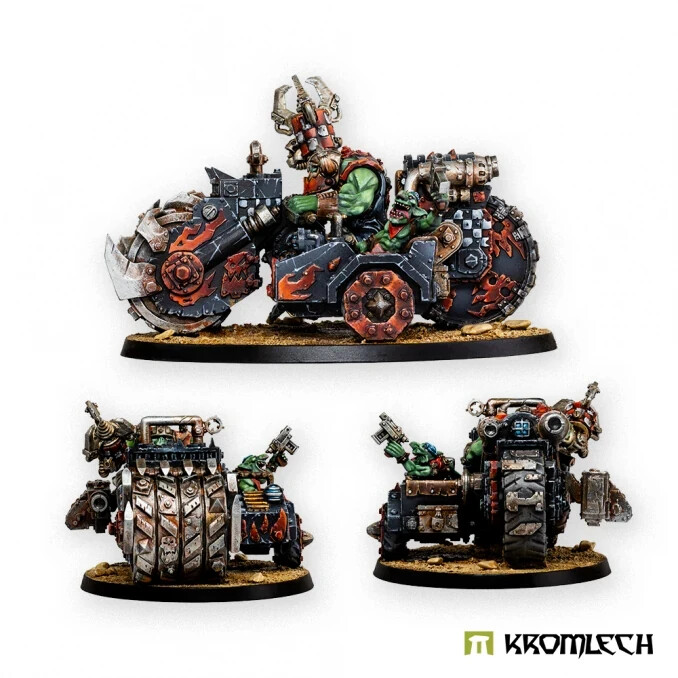 KROMLECH ORC BOSS ON BLITZBIKE 3