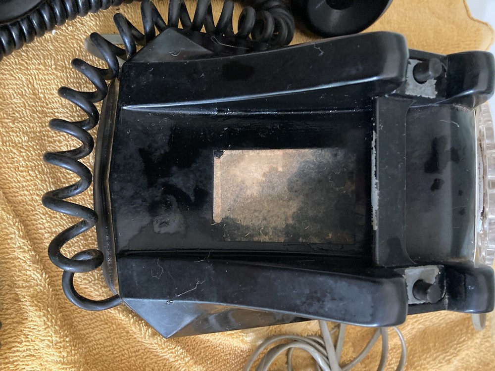 Antique automatic electric monophone L 4123 E66 Bakelite