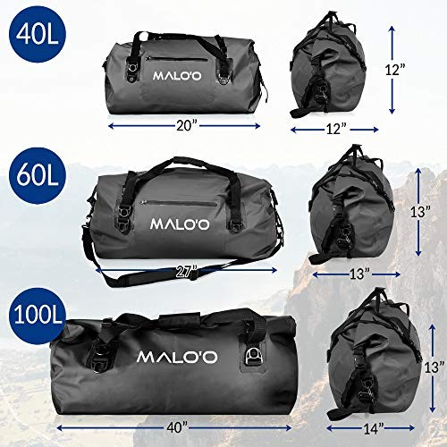 Roll-Top Duffle 60L Black
