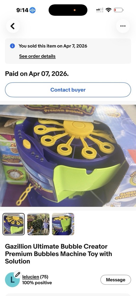Gazillion Ultimate Bubble Creator Premium Bubbles Machine Toy with Solution