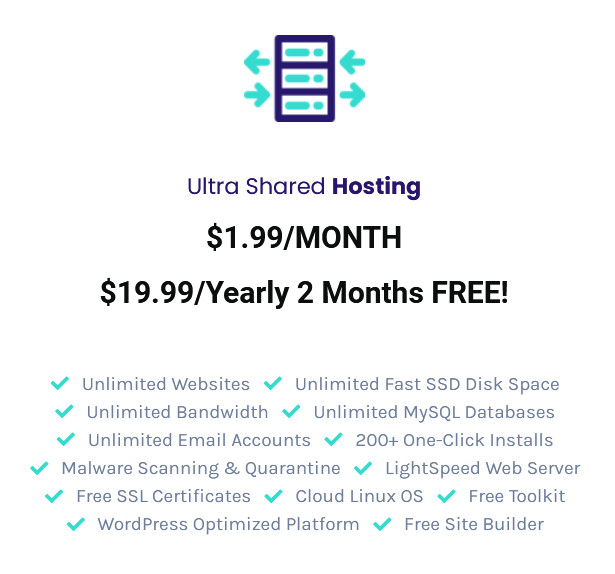 Super Fast Unlimited cPanel-Shared Web Hosting/ 1 Year