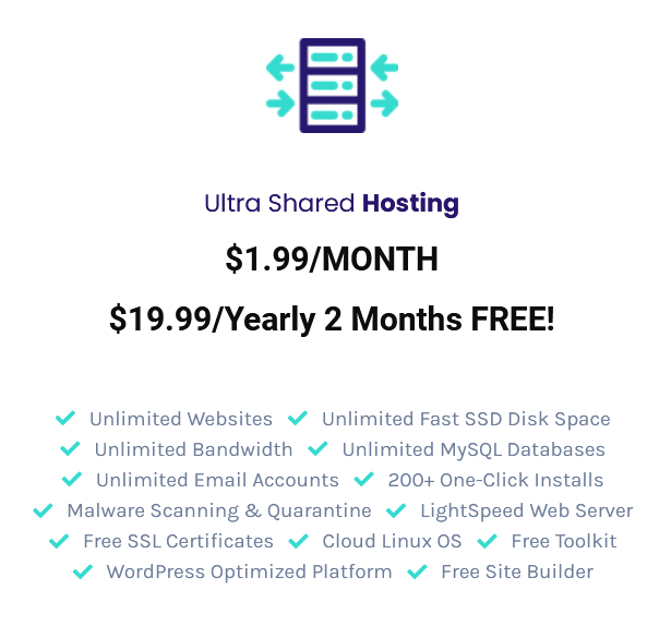 Super Fast Unlimited cPanel-Shared Web Hosting/ 1 Year