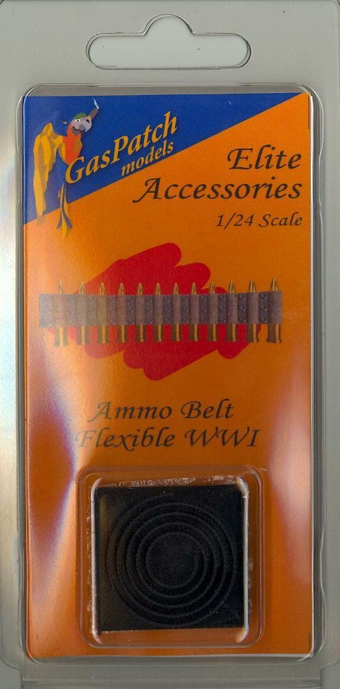 GasPatch Models 1/24 WORLD WAR I FLEXIBLE AMMO BELT