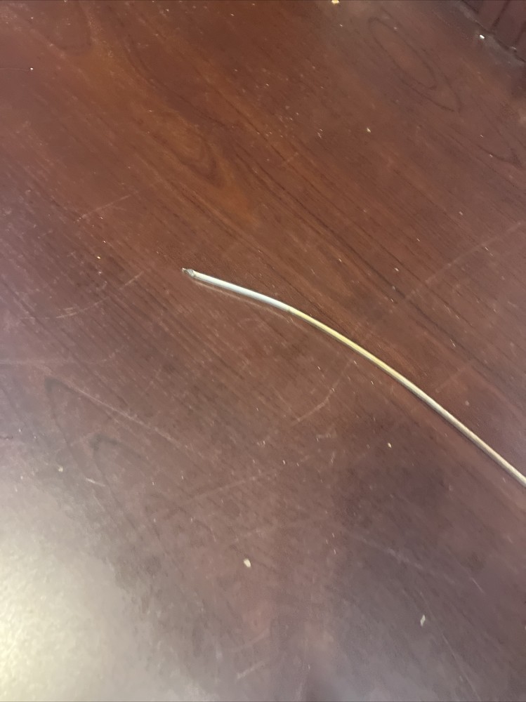 vintage extra long soldering iron. AD