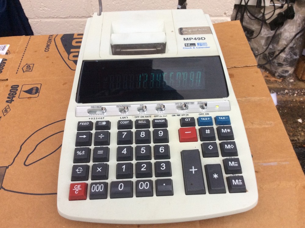 Canon MP49D Electronic Calculator