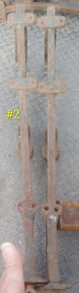 1920's30's Wrought Iron Theater Seat Legs