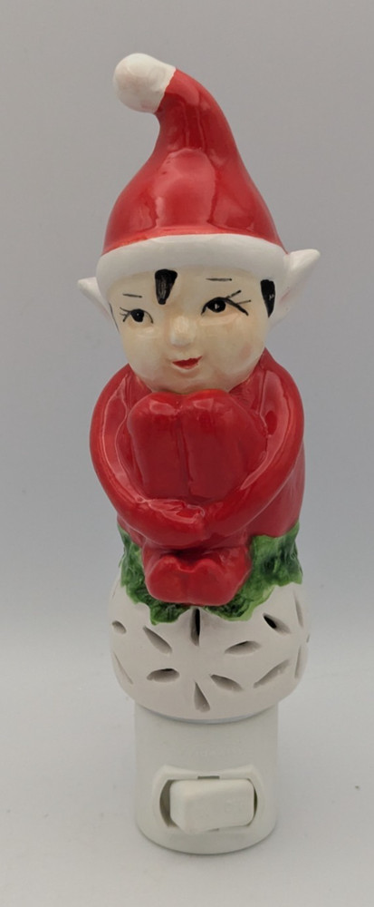 Ganz Elf Christmas Night Light  Plug in