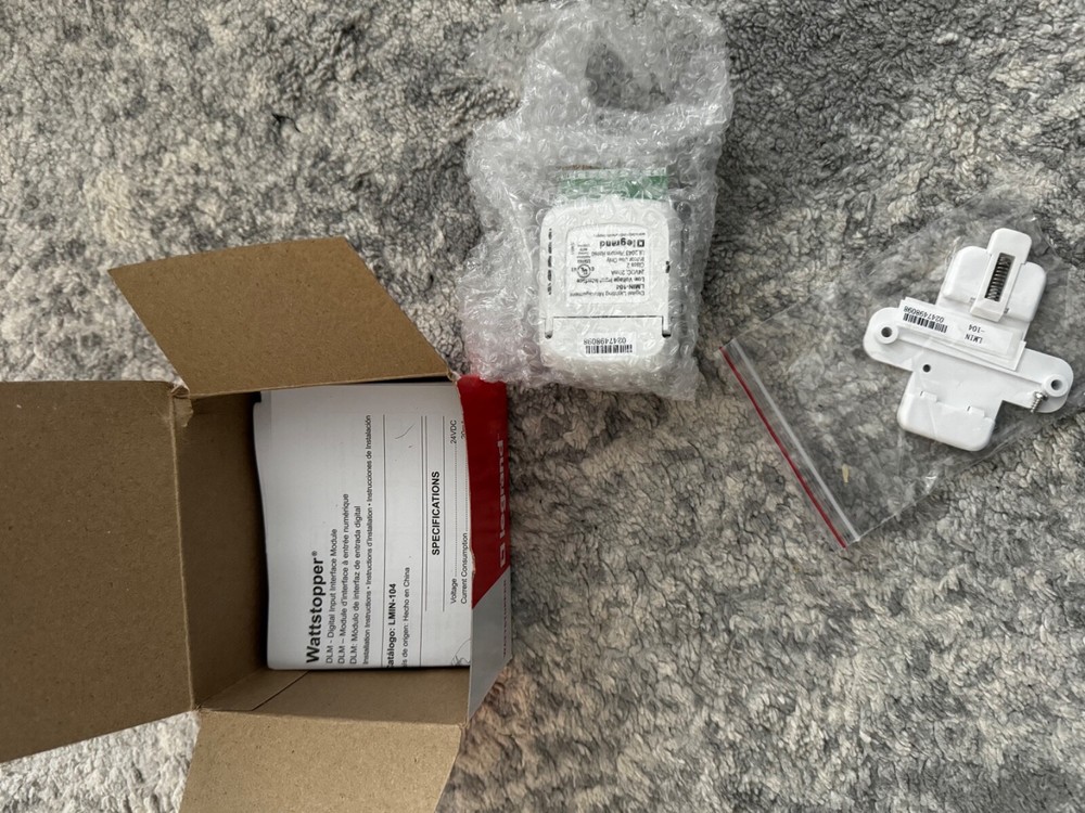 WattStopper LMIN-104 Low Voltage Interface 24VDC White, New In Box