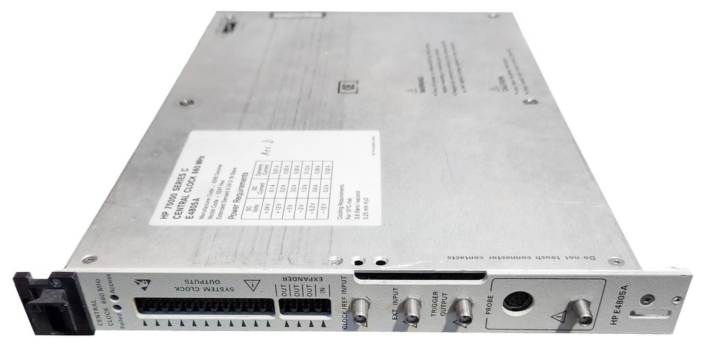 HP Agilent 75000 Series C Model E4805A Central Clock 660 MHz VXI MODULE