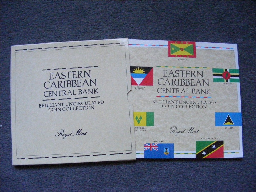 W602 East Caribbean 6 Coin Uncirculated Set 1987