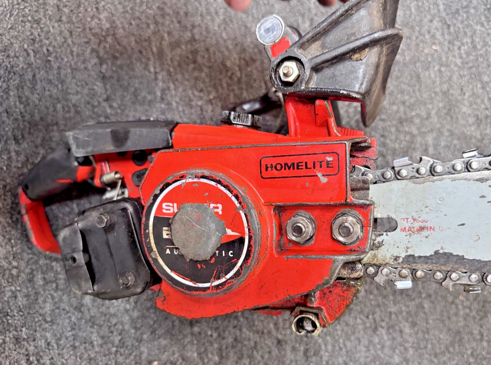 Homelite TEXTRON, Super EZ Automatic Chainsaw, 15" BAR, USA, UNTESTED