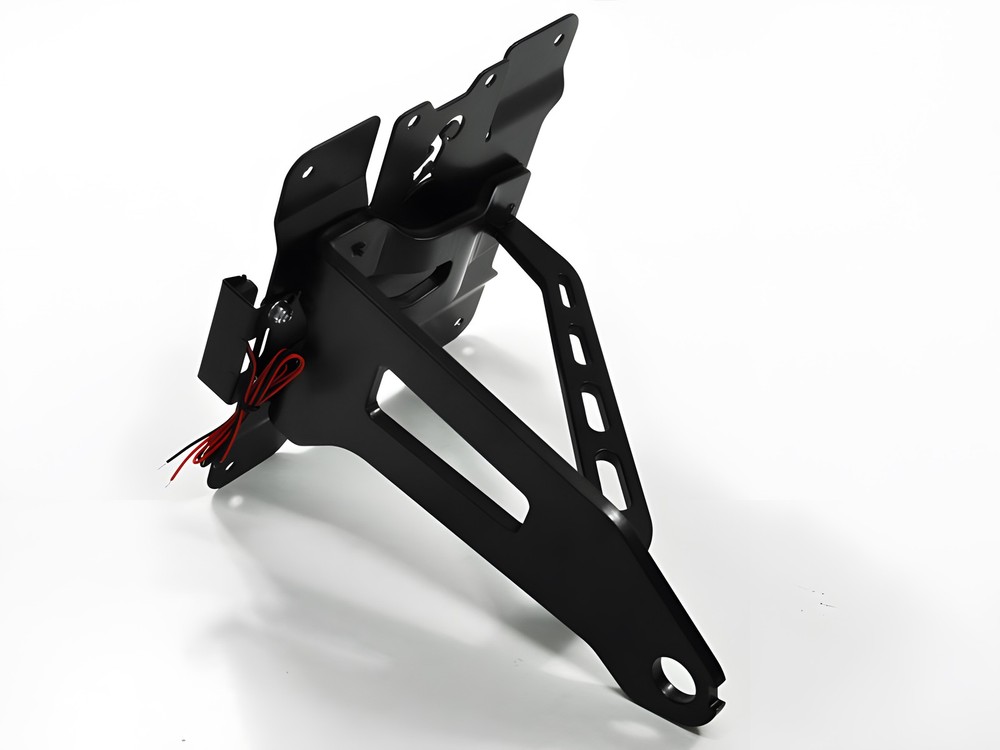 Zieger license plate holder compatible with Harley Davidson