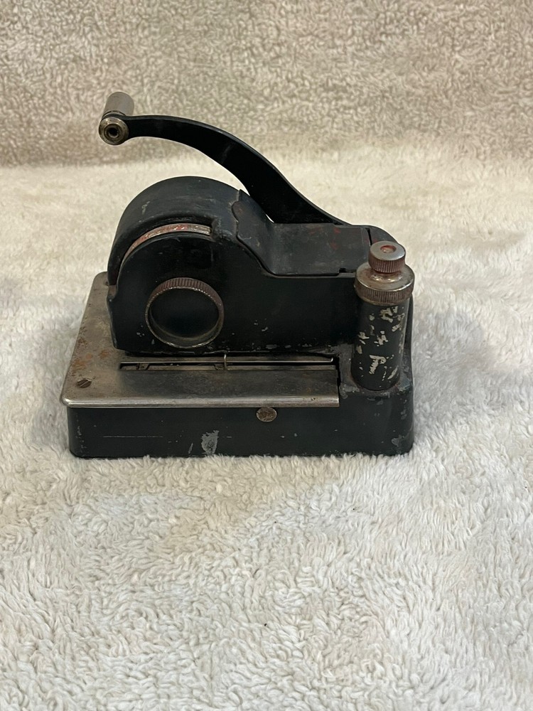Vintage check writing machine